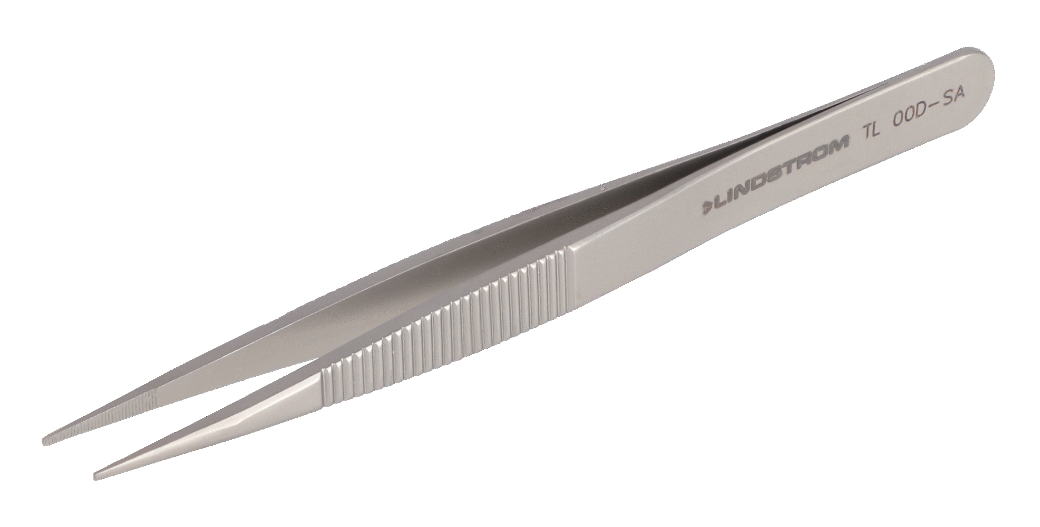 Stainless Steel High Precision Tweezers Style 00D with Serrated Handles and  Thick, Strong, Linearly Serrated Tips