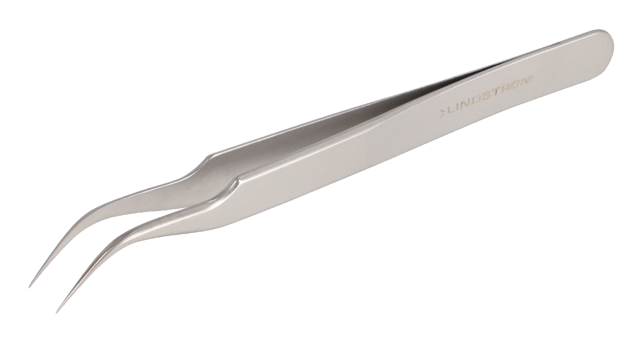 Stainless Steel High Precision Tweezers Style 7 with Very Fine and Curved  Tips